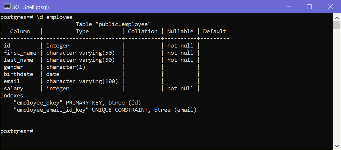 Set Remove Default Value Of Column In PostgreSQL