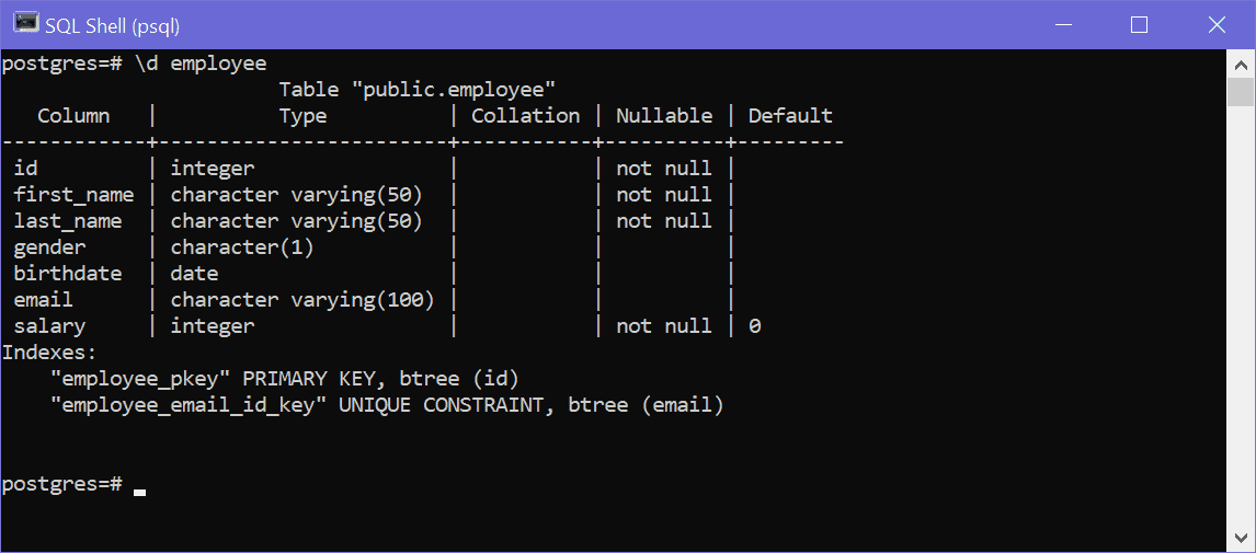 Remove Columns Of A Table In PostgreSQL