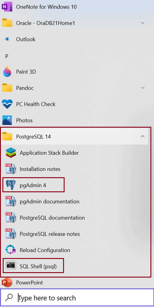 Connect To PostgreSQL Database Using SQL Shell PgAdmin