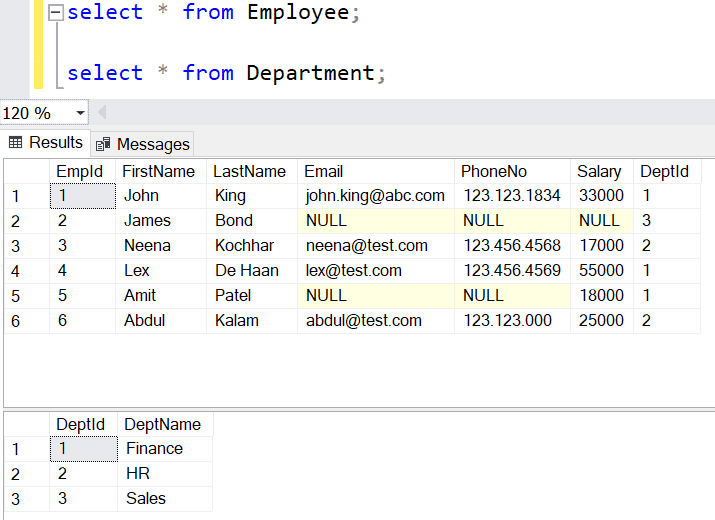 How Do I Print A Table Name In Select Query