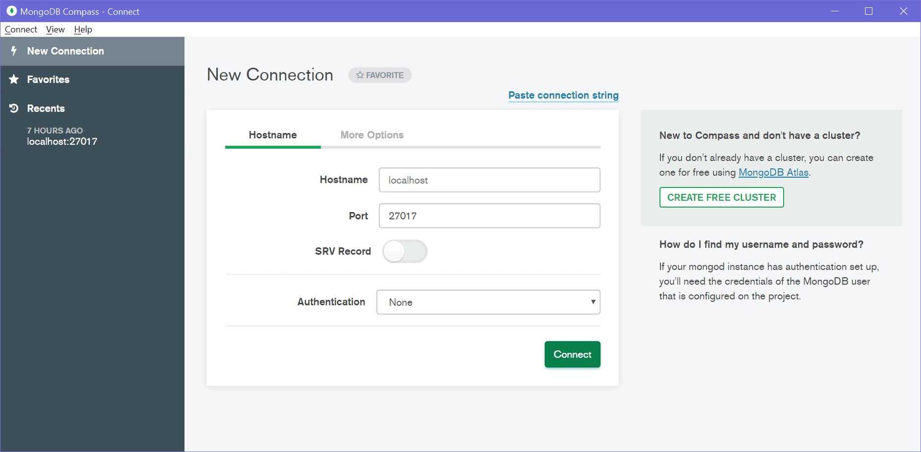 MongoDB Compass