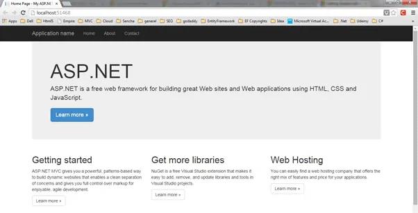 ASP.NET MVC Application