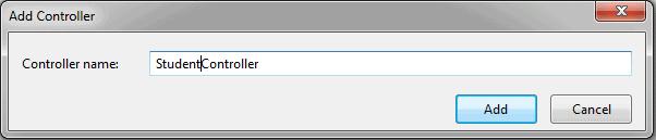 Adding Controller