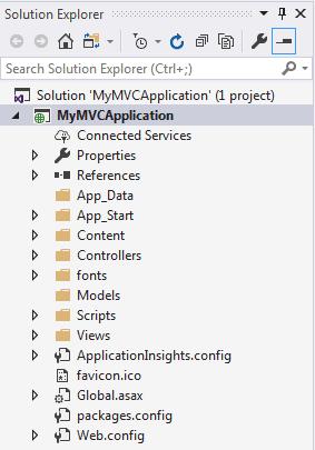 MVC Folder Structure