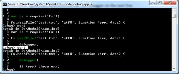 Debug Node.js Application