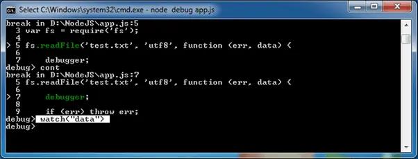 Debug Node.js Application