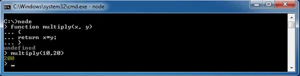 Node.js Example in REPL
