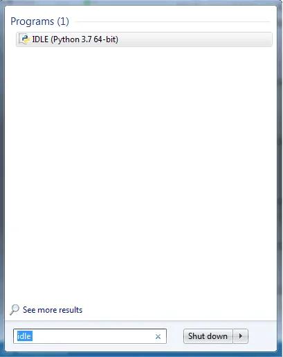Python IDLE