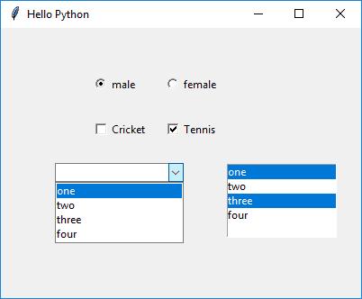 Create UI in Python-Tkinter