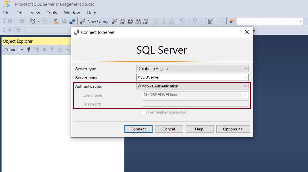 SQL Server Authentication Modes