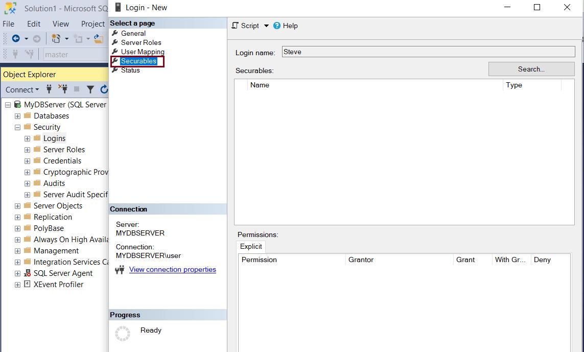 SQL Server Authentication Modes