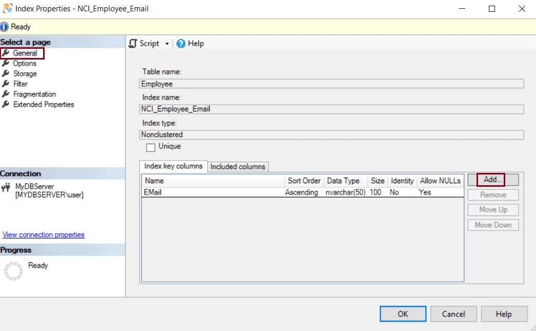 SQL Server Indexes