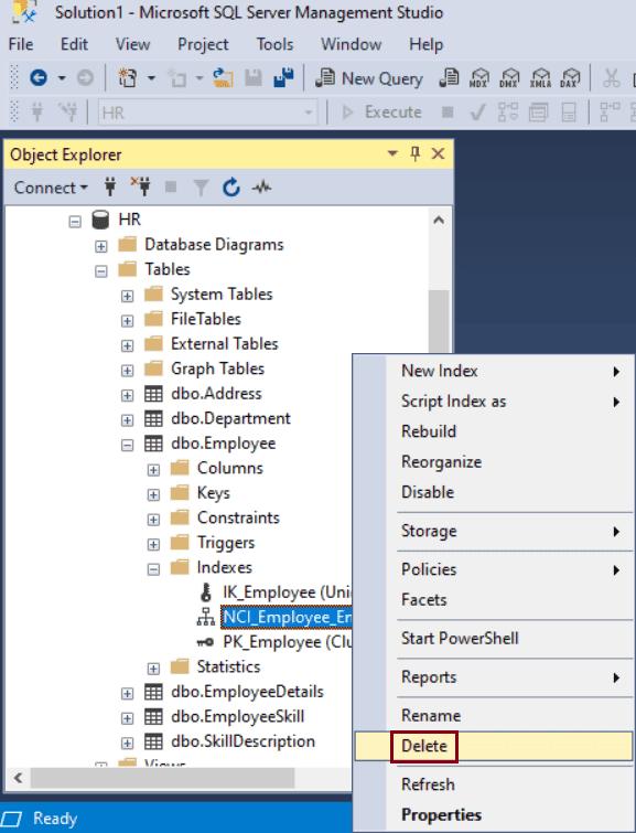 SQL Server Indexes