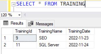 Sequence in SQL Server