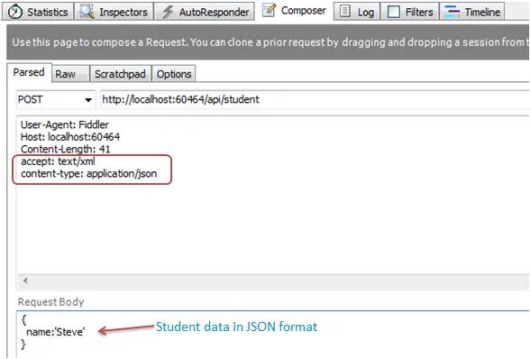 Request-Response Data Format